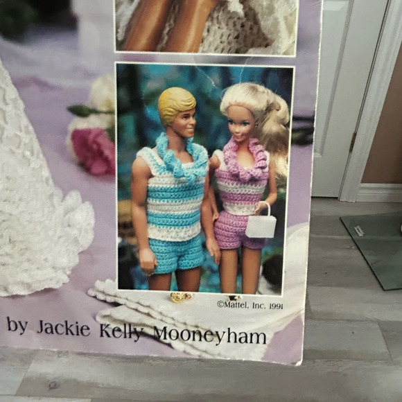4/$50 Crochet Barbie wedding gown leisure art 2132 patterns 🎁 - Picture 3 of 11